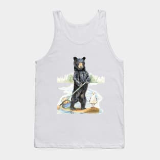 paddle board bear Tank Top